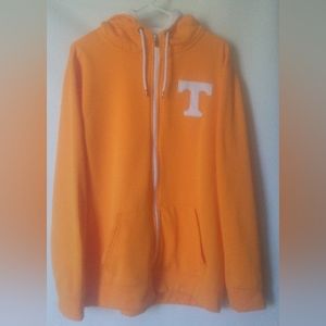 Stadium Athletics Hoodie Tenn Size XL Orange/White